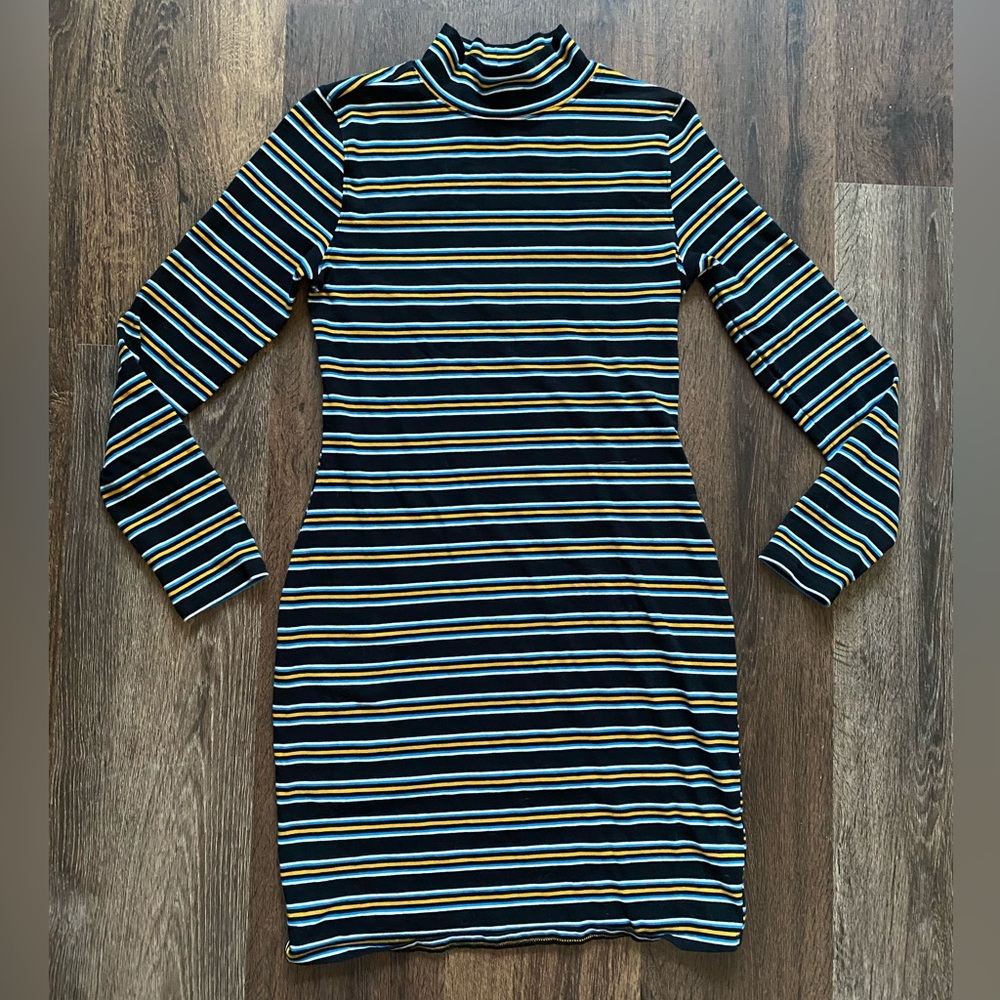 Wild Fable Striped Body-con Dress